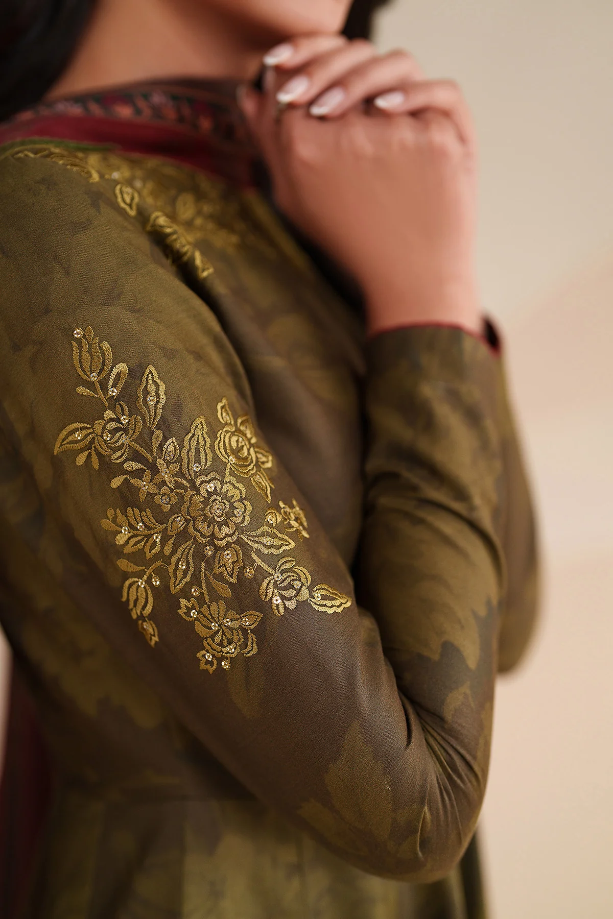 EMBROIDERED PREMIUM VISCOSE RTW-1281 - Image 6