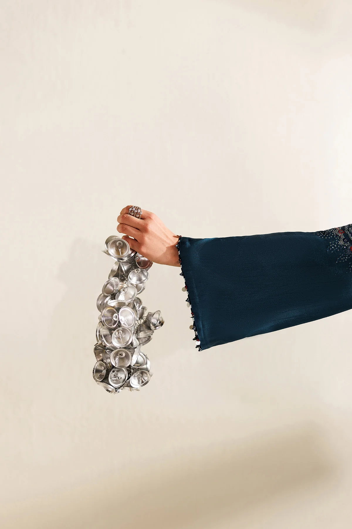 Embroidered Raw Silk UR-7062 - Image 14