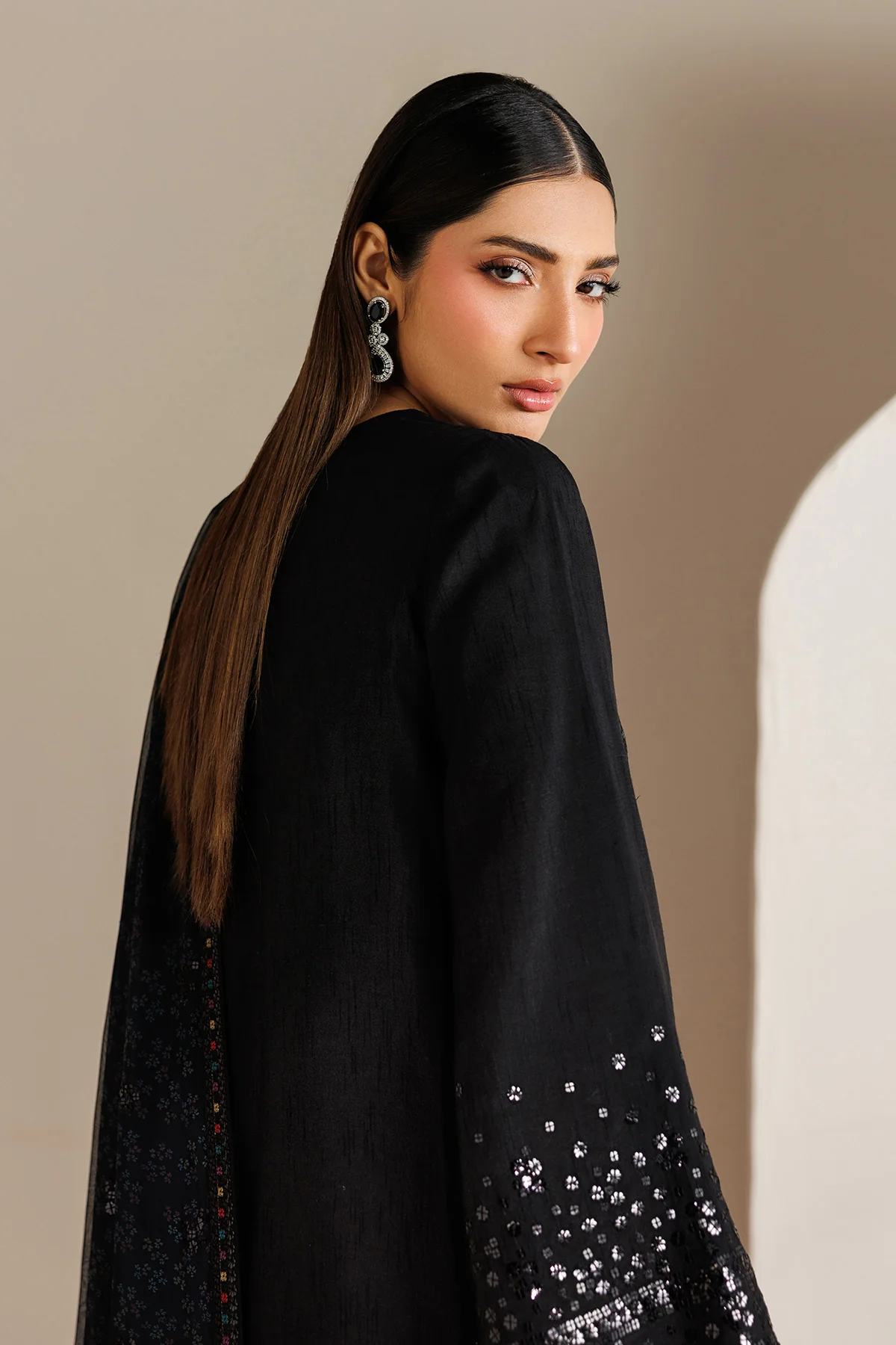 EMBROIDERED RAW SILK UR-7081 - Image 11