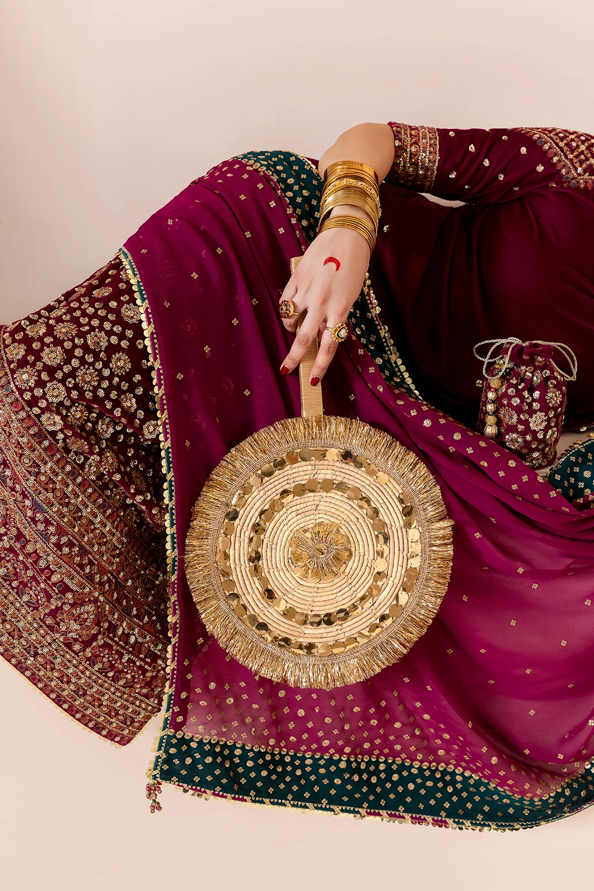 Embroidered Velvet Formal CVF D-02 - Image 7