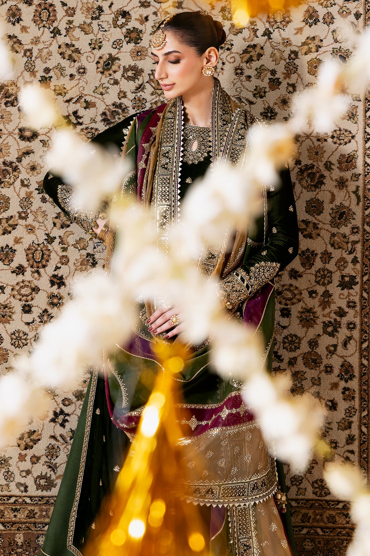 Embroidered Velvet Formal CVF D-09 - Image 5